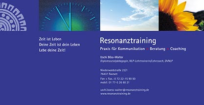 resonanztraining flyer